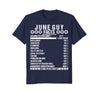 Image of June Guy Facts Shirt - Funny Birthday Gift Idea for Guys