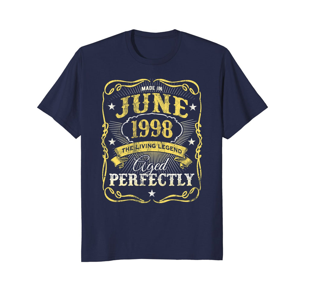 Made In June 1998 Vintage 20th Birthday T-Shirt The Legend