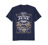 Image of Legends Born In JUNE 1980 38th Awesome Birthday Gift Shirt