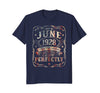 Image of Made In June 1928 USA T-Shirt Vintage 90th Birthday