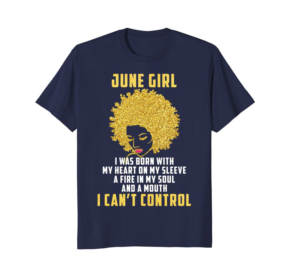 I'm a June Girl Shirt Funny Birthday T-Shirt for Women