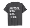 Image of AWESOME since June 1968 - 50 Years old 50th Birthday T-shirt