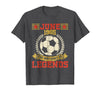 Image of 53rd Birthday The Birthday Of Legends Soccer June 1965 Tee
