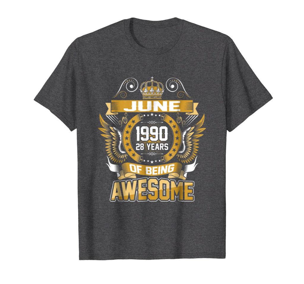 June 1990 28th Birthday 28 Years Old Gift T-Shirt
