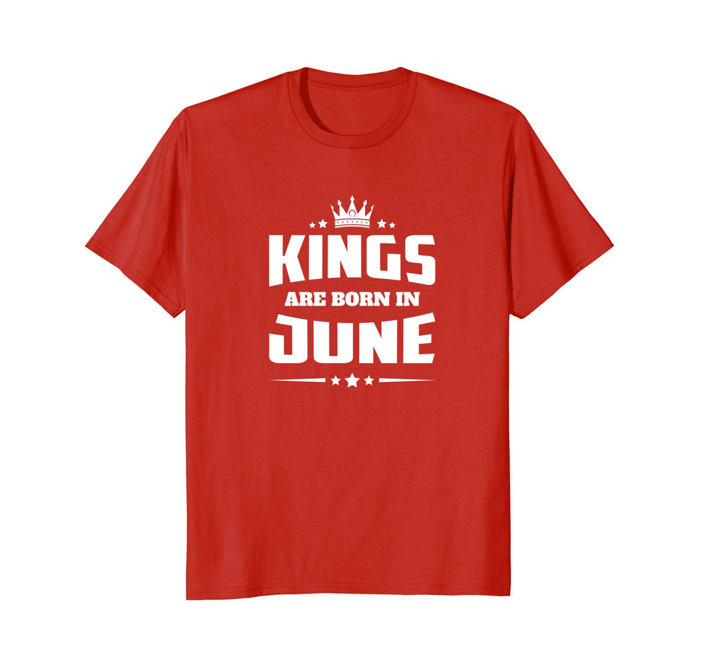 Kings Are Born In June | Birthday Celebration T-shirt