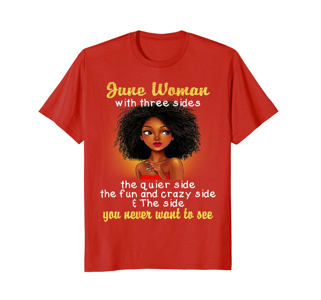 june woman t shirt - june woman birthday t shirt