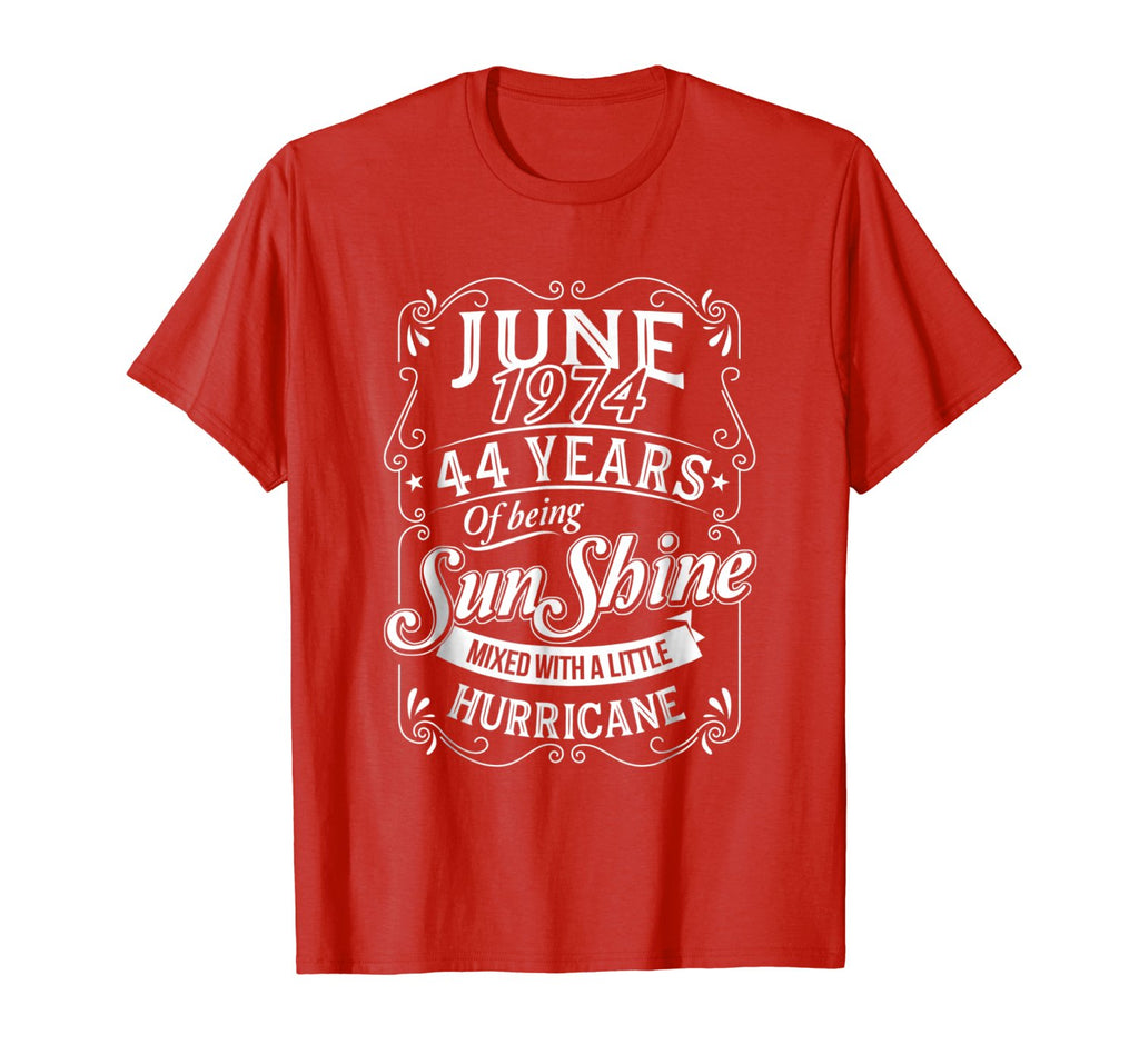 June 1974 Sunshine 44th Birthday shirt