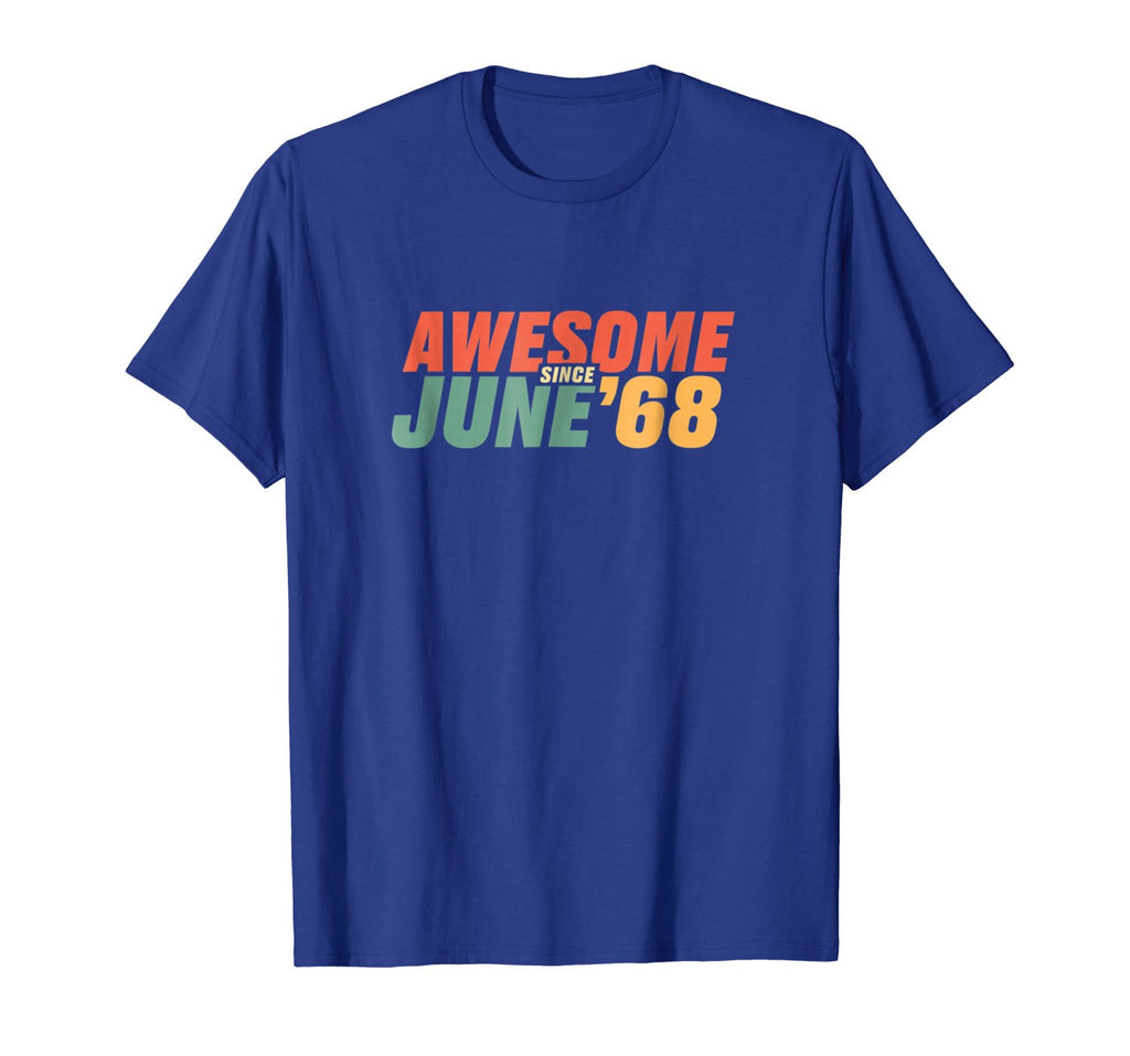 Born in June 1968 50th Birthday Gift 50 Years Old T Shirt