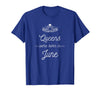 Image of Queens were born in June T-Shirt Birthday Girl Gift Tee