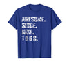 Image of AWESOME since June 1968 - 50 Years old 50th Birthday T-shirt