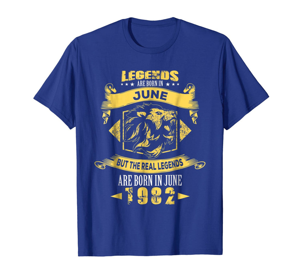 Birthday Shirts June 1982 Funny birthday vintage birthday
