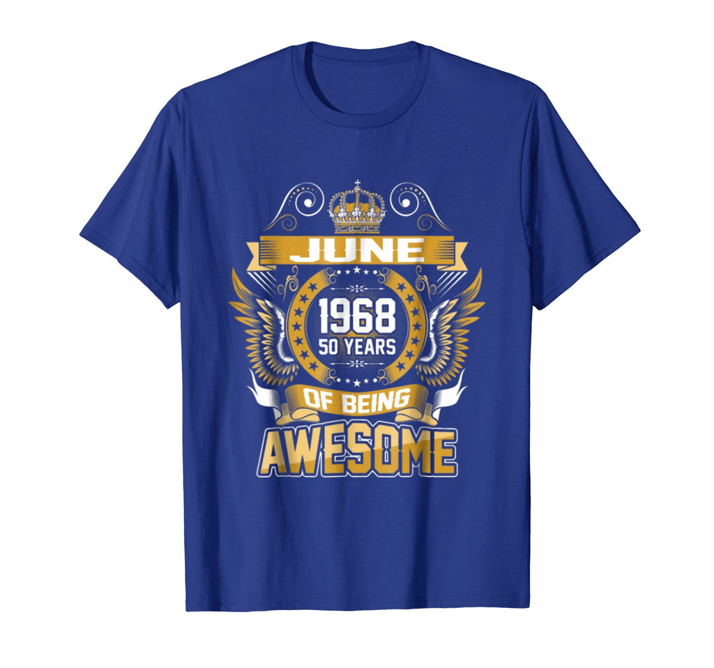 June 1968 50th Birthday 50 Years Old Gift T-Shirt