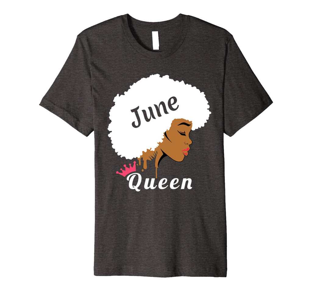 June Birthday Queen T-Shirt Strong Black Women Shirt