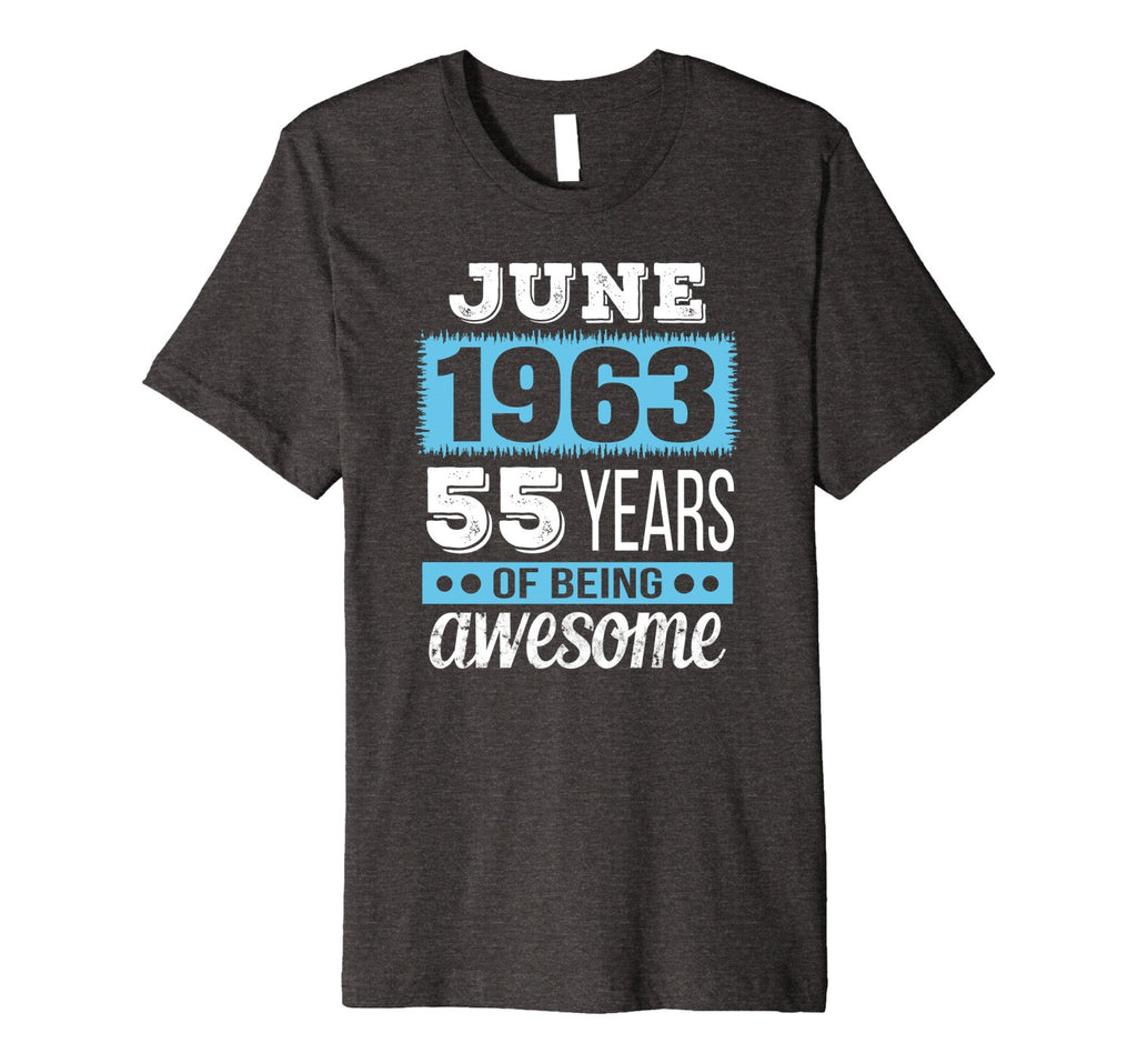 June 1963 - 55th Birthday T-Shirt Gift