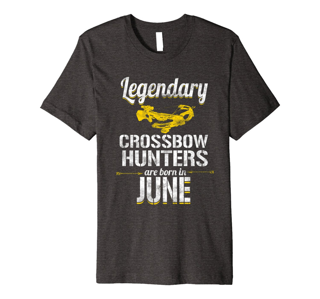 Crossbow Hunter June Birthday Premium T Shirt Gift