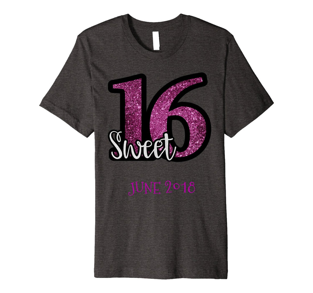 SWEET 16 JUNE 2018 BIRTHDAY PARTY SHIRT