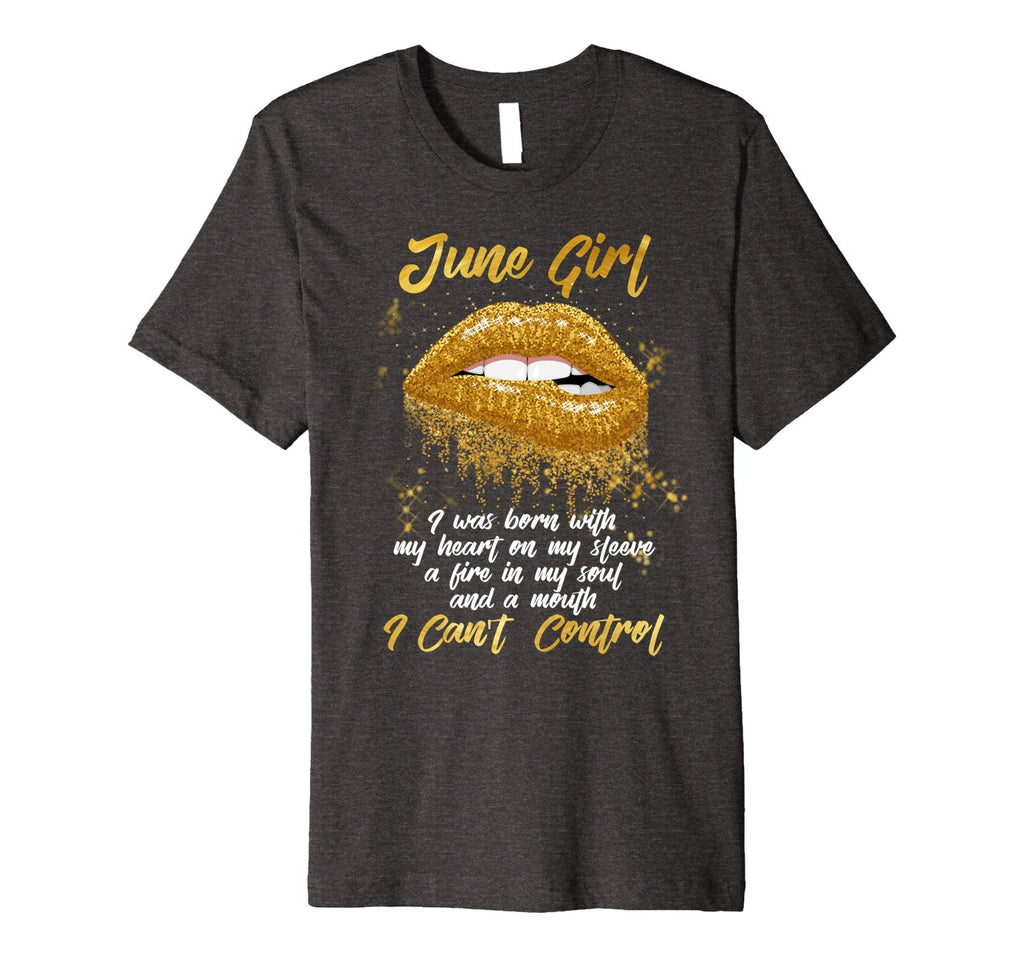I'm a June Girl Shirt Funny Birthday T-Shirt for Women