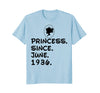 Image of Princess Since June 1936 T-shirt 82nd Birthday Gifts