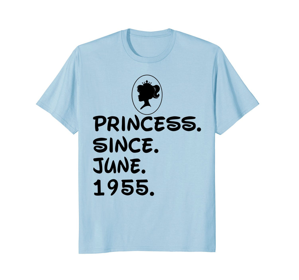 Princess Since June 1955 T-shirt 63rd Birthday Gifts