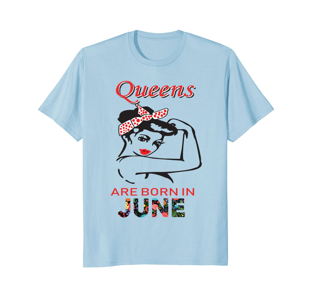 Best Queens Birthday Are Born In June Girl T-Shirt