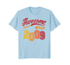 Image of Awesome Since June 2009 Shirt Vintage 9th Birthday Tee