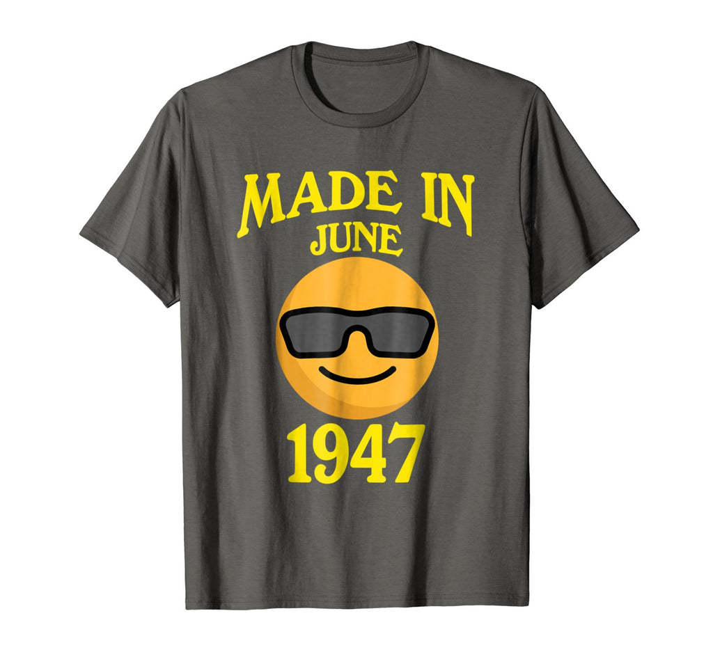 Made In June 1947 71st Years Old 71 Birthday Shirt Gifts