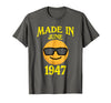 Image of Made In June 1947 71st Years Old 71 Birthday Shirt Gifts