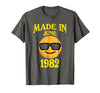 Image of Made In June 1982 36th Years Old 36 Birthday Shirt Gifts