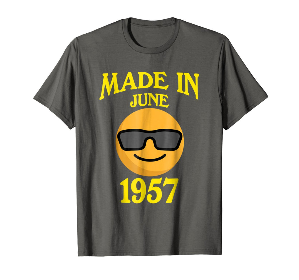 Made In June 1957 61st Years Old 61 Birthday Shirt Gifts