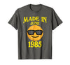 Image of Made In June 1985 33rd Years Old 33 Birthday Shirt Gifts