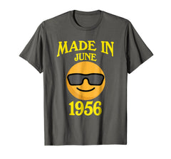 Made In June 1956 62nd Years Old 62 Birthday Shirt Gifts