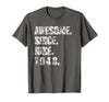 Image of AWESOME since June 1948 - 70 Years old 70th Birthday T-shirt