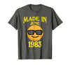 Image of Made In June 1983 35th Years Old 35 Birthday Shirt Gifts