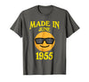 Image of Made In June 1955 63rd Years Old 63 Birthday Shirt Gifts