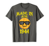 Image of Made In June 1944 74th Years Old 74 Birthday Shirt Gifts