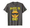 Image of Made In June 1987 31st Years Old 31 Birthday Shirt Gifts