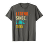 Image of Legend Since June 1995 Vintage - 23rd Birthday Gift T-Shirt
