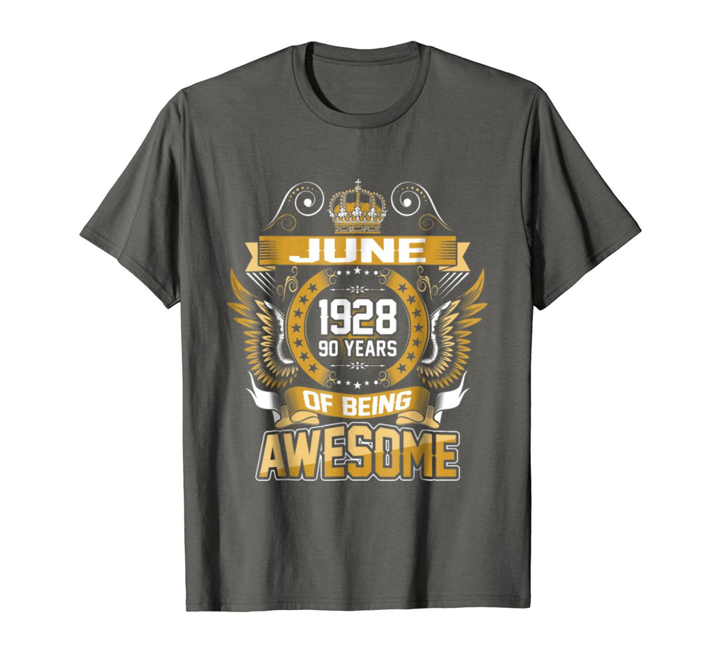 June 1928 90th Birthday 90 Years Old Gift T-Shirt