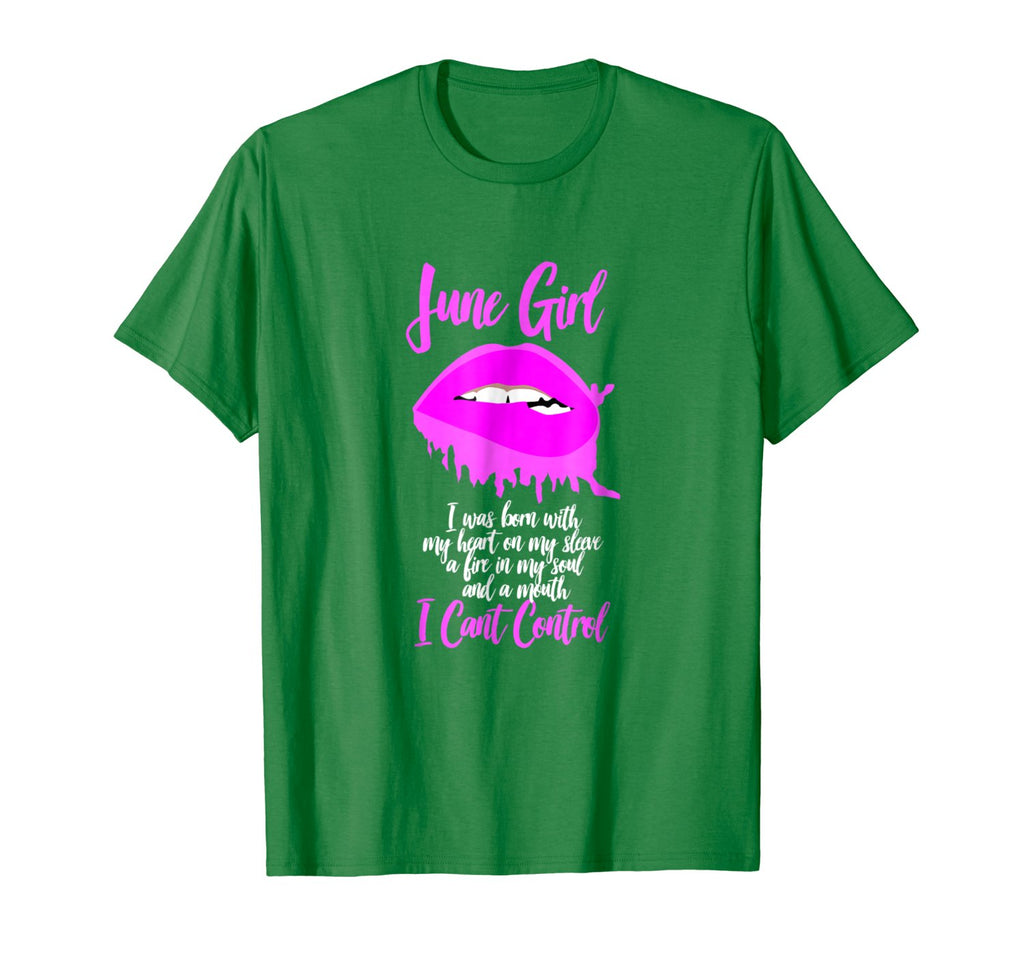June Girl: Funny Women Ladies Birthday Party T-Shirt