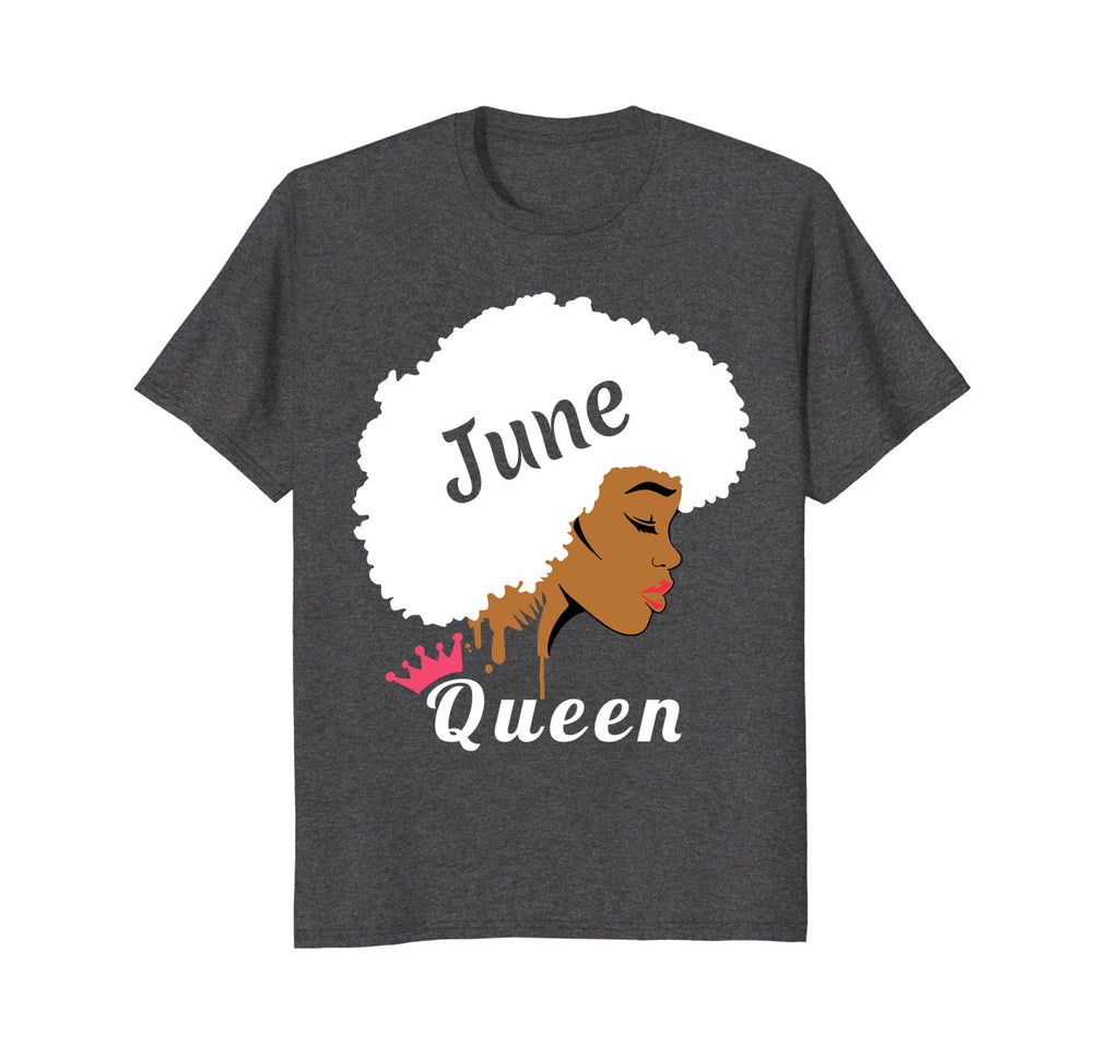 June Birthday Queen T-Shirt Strong Black Women Shirt