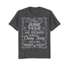 Image of June 1958 60 Birthday Gift Classy Sassy And Smart Shirt