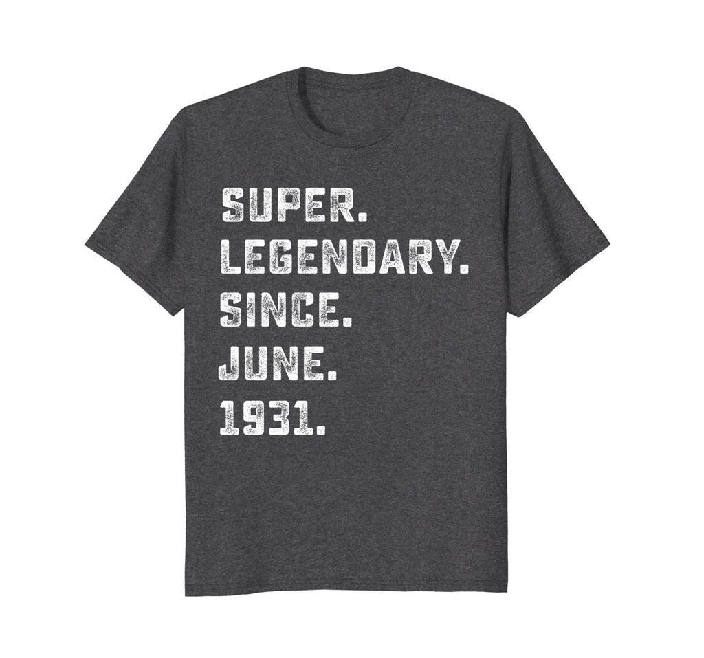 Super Legendary Since June 1931 87th Year Birthday Shirt
