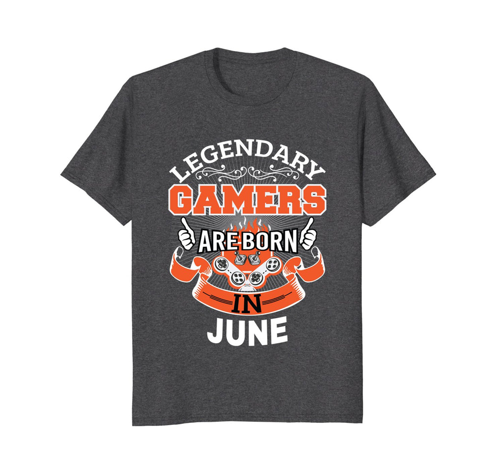 Gamers Born in June Birthday Gift TShirt