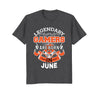 Image of Gamers Born in June Birthday Gift TShirt