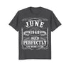 Image of Funny 50th Birthday Legend June 1968 T-Shirt Fifty Gift