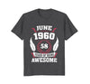 Image of Birthday - June 1960 58 Years Of Being Awesome