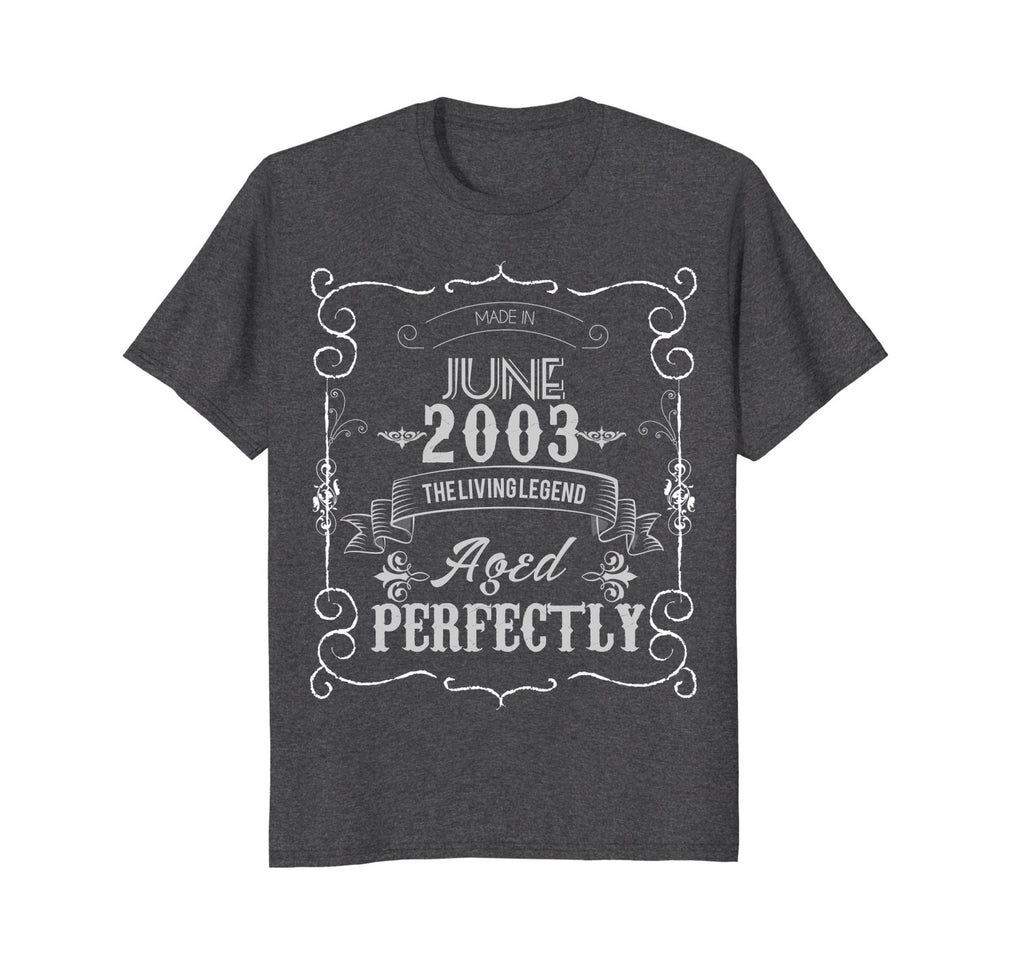 Made In June 2003 Living Legend Shirt for 15th Birthday