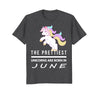 Image of Unicorns are Born in June Cute TShirt Birthday Gift