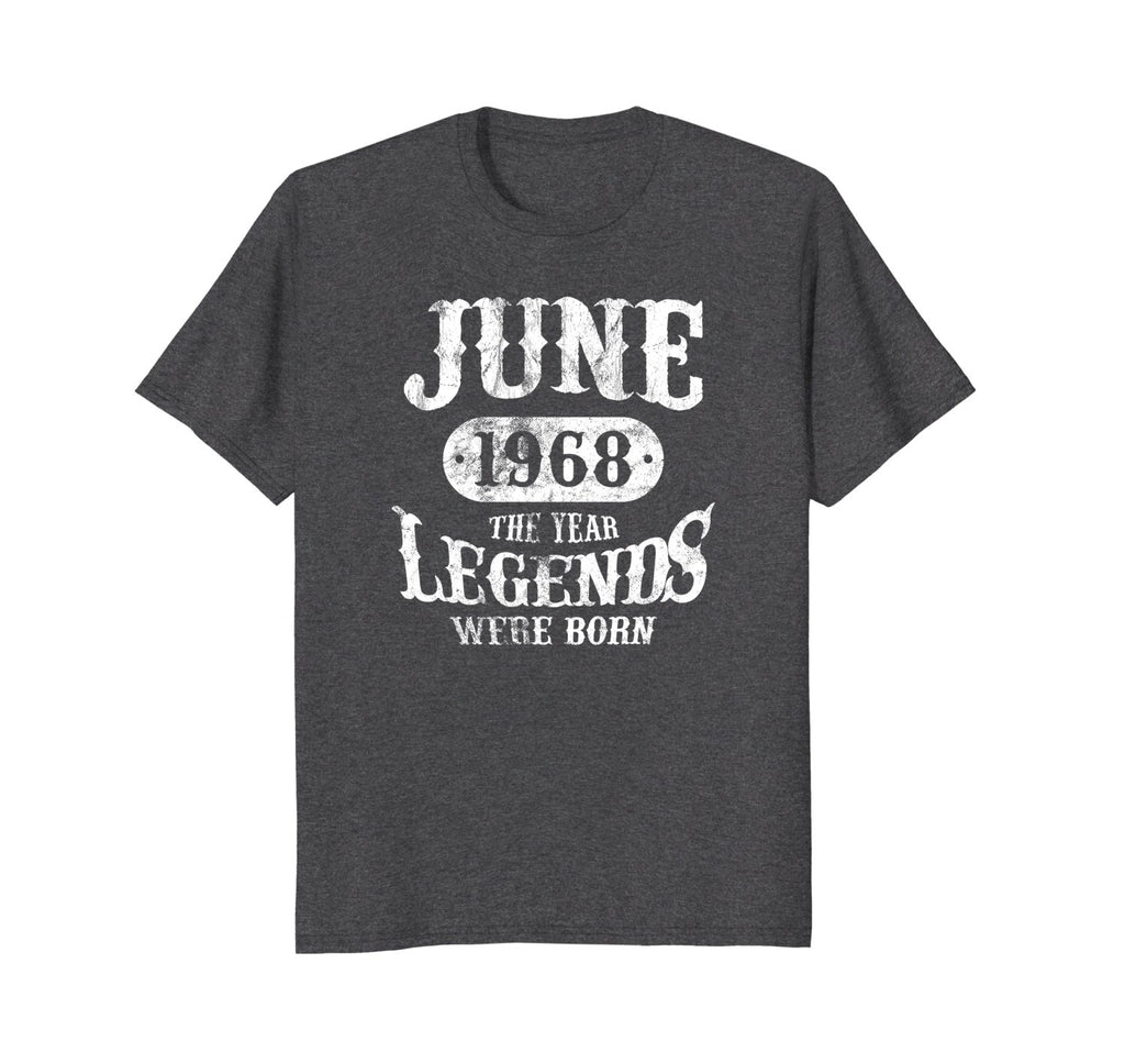June 1968 T-Shirt The Year Legends Were Born 50th Birthday