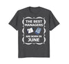 Image of June Birthday Month Best Manager T-Shirt
